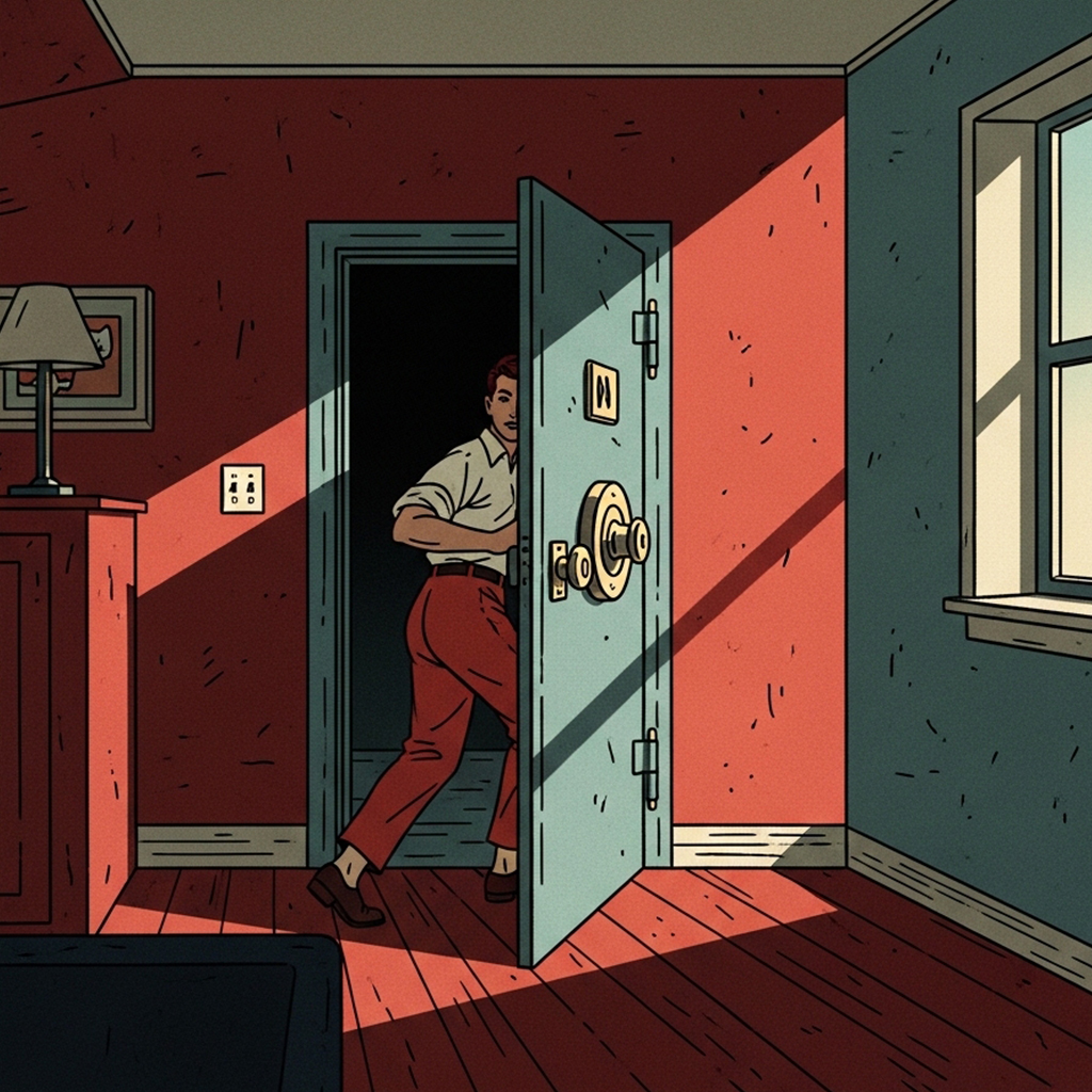 een saferoom is altijd bereikbaar binnen enkele tellen in uw huis