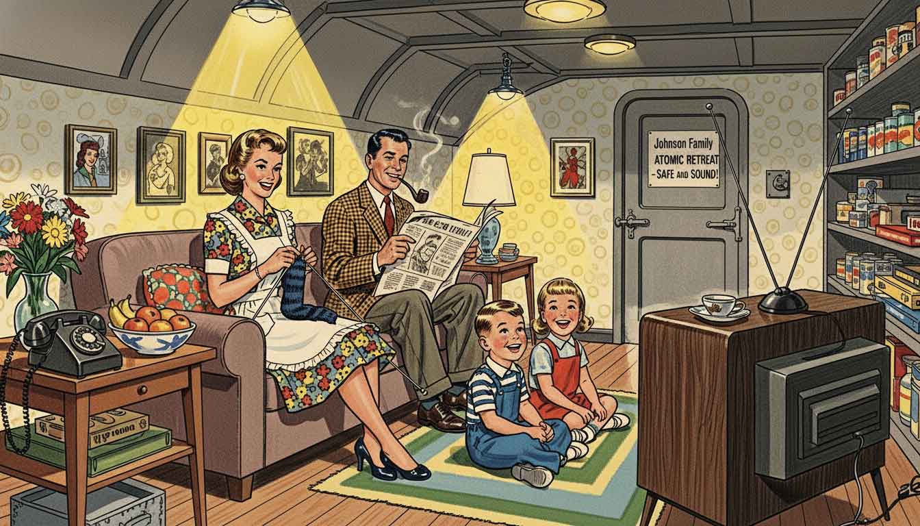 Een atoomkelder uit de jaren 50