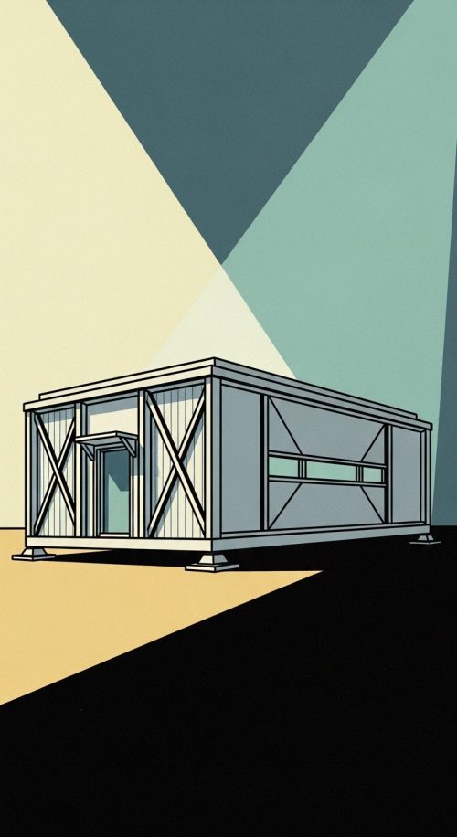 prefab bunker klaar voor gebruik